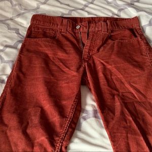 Levi’s Maroon Corduroy Pants